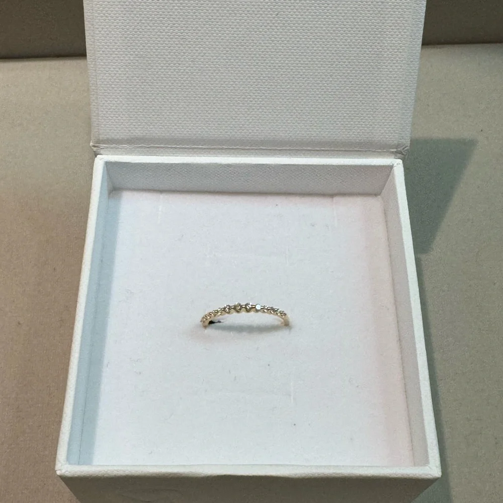 NWT/NIB Mejuri Lace Diamond Ring | Style Discontinued - Picture 5 of 9